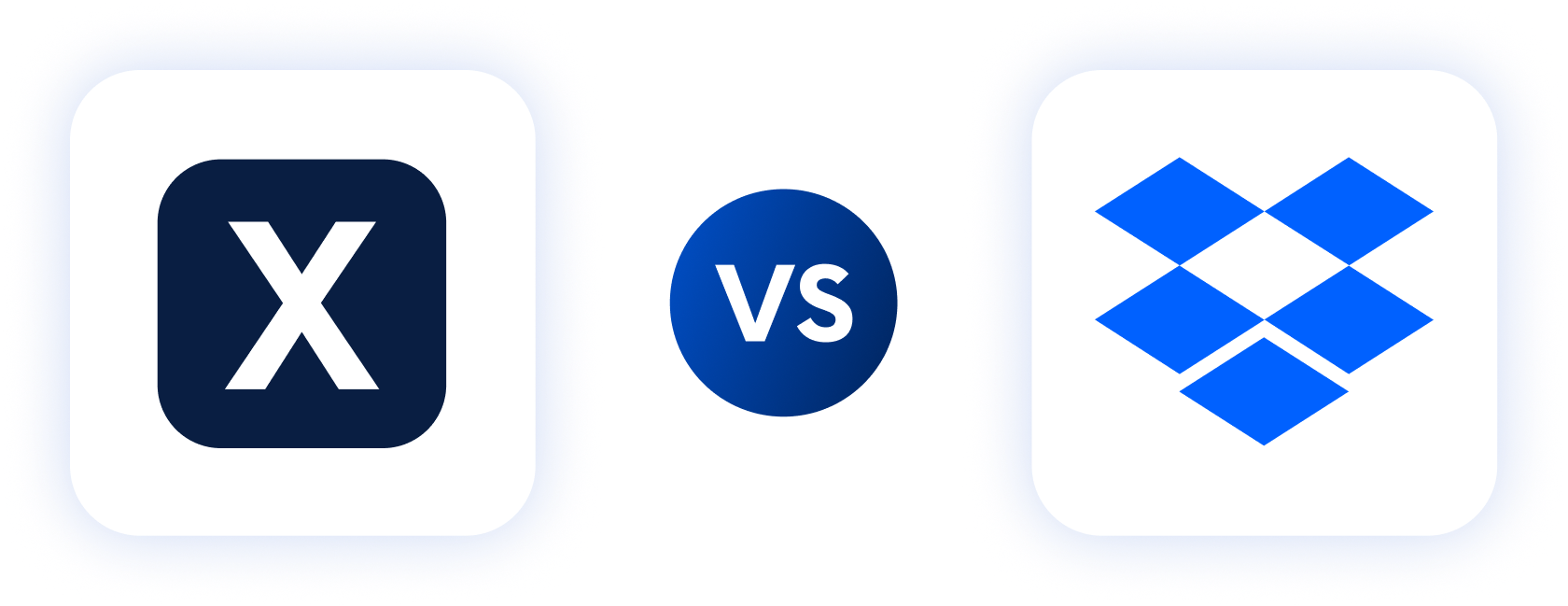 Comparison between Internxt and Dropbox